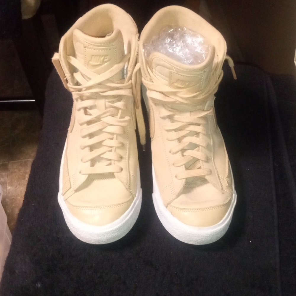 Nike Tan High-Top Sneakers